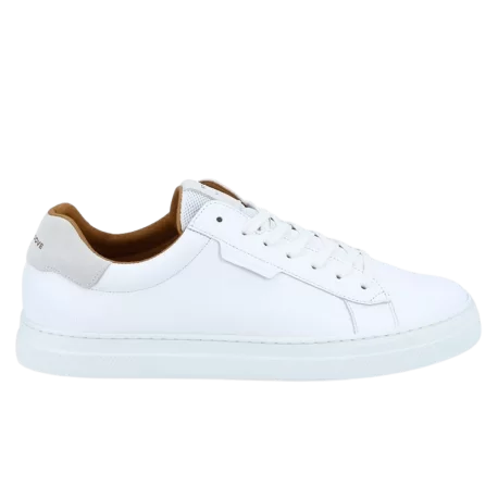 SCHMOOVE CH LOIS SPARK CLAY NAPPA SUEDE WHITE GELO Chaussures Sneakers 1-113001