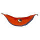 HAMAC DOUBLE TOILE PARACHUTE ROYAL BLUE ORANGE    