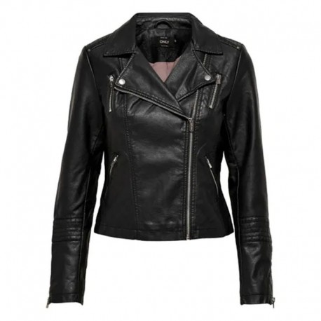 ONLGEMMA FAUX LEATHER BIKER OTW NOO    