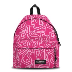 SAC DOS PADDED 24L LETTERS PINK    