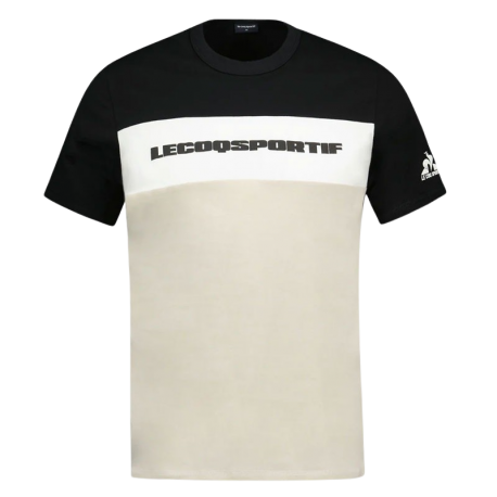 CONTEMPORAIN TEE SS N2 M BLACK/PEYOTE    