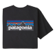 TS P6 LOGO RESPONSABILI TEE BLACK    