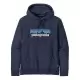 PATAGONIA SWEAT CAP LABEL UPRISAL NEW NAVY Pull Randonnée - Sweatshirt Randonnée 1-100216